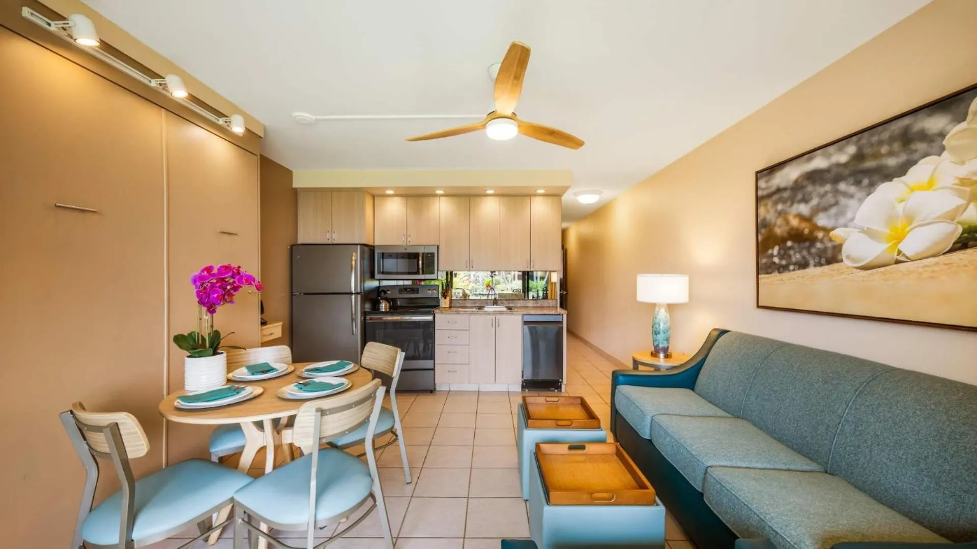 Kuleana Club #701 Oceanfront - 1 Bedroom 1 Bathroom - Ground Floor Kahana 0*,